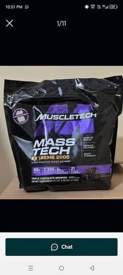 Masstech Extreme High Protein Mass Gainer - Imported not Local