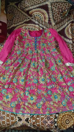 Embroided frock