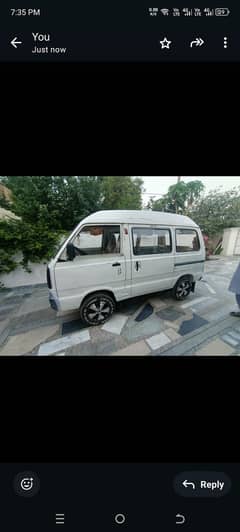 Suzuki carry bolan 2002 model white colour
