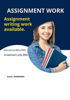 assignment writting you can earn 50,000 to 70,000 per month
