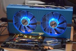 Rx 590 Sapphire nitro + blue edition