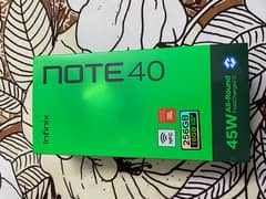 INFINIX NOTE 40