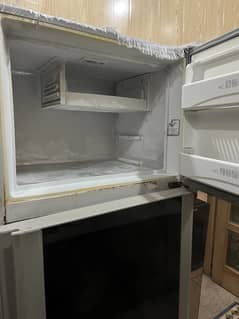Dawlance refrigerator dual tone (black and silver)