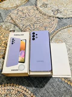 Samsung galaxy a32 6/128 with box and charger pta official approved