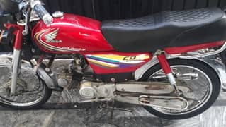 Honda CD 70 2015 model good condition