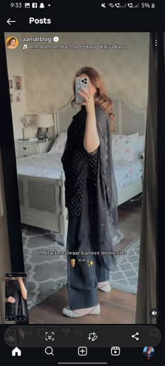 this is a trendy beautiful black dress