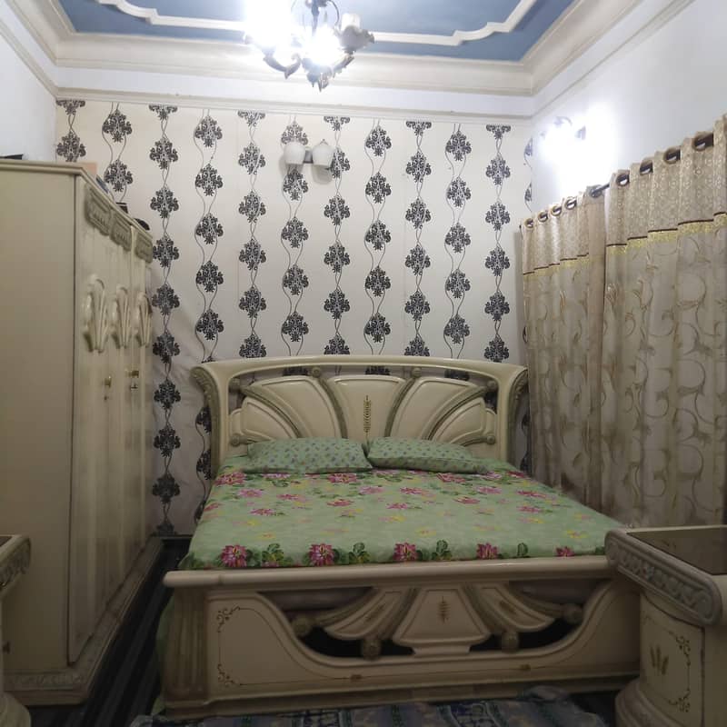 urgent sale bridal wooden furniture 3pc set 7