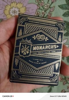 Monarch Playing cards, open but never used