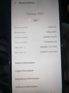 Samsung M01 Non Pta Approve