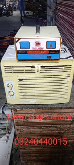 half ton window ac