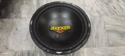 kicker woofer with anplifiire