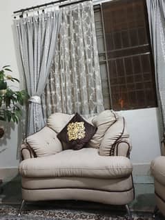 5 seater leather sofa