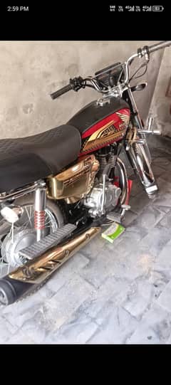 Honda CG 125gold audition