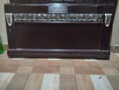 single bed pure wood