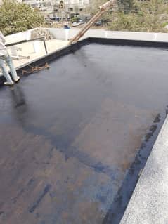 Water profing and road reparing