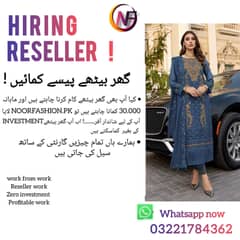 NEED RESELLER FOR CLOTHING