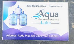 pure filterd mineral water  19 liter free home delivery