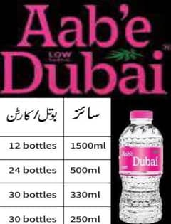 Aab'e Dubai water bottle