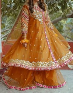 Mustard angrakha