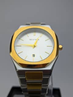 Bestwin Luxury Mechanical Watch – with Date Display dual-tone
