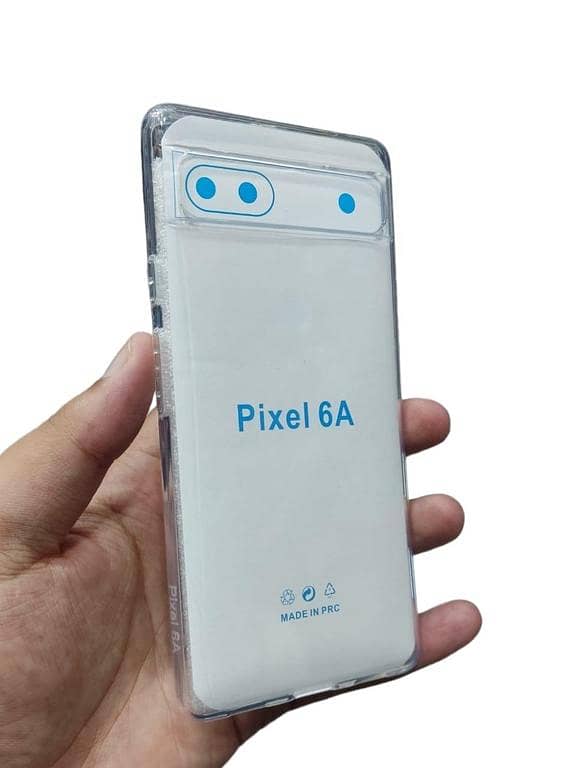 Google Pixel 3A XL, 7 Pro, 7, 2XL, 6, 6A Clear Soft TPU Shockproof Silicone Case
