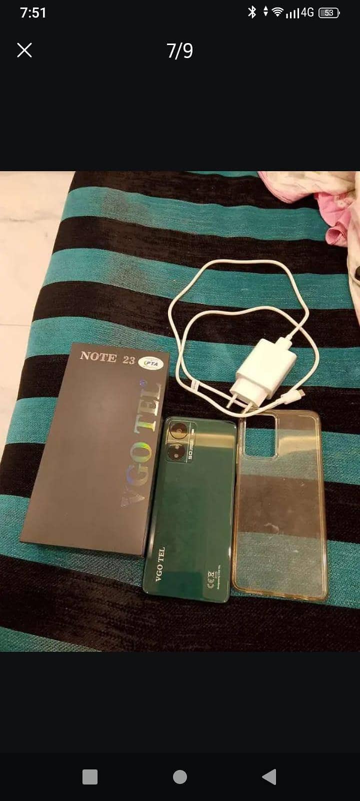 Vgo Tel Note 23 Panel Break but touch and everything working Phone r a 7