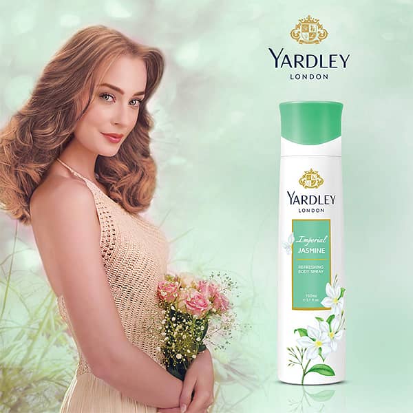 Yardley London Imperial Jasmine Body Spray for Women - 150ml