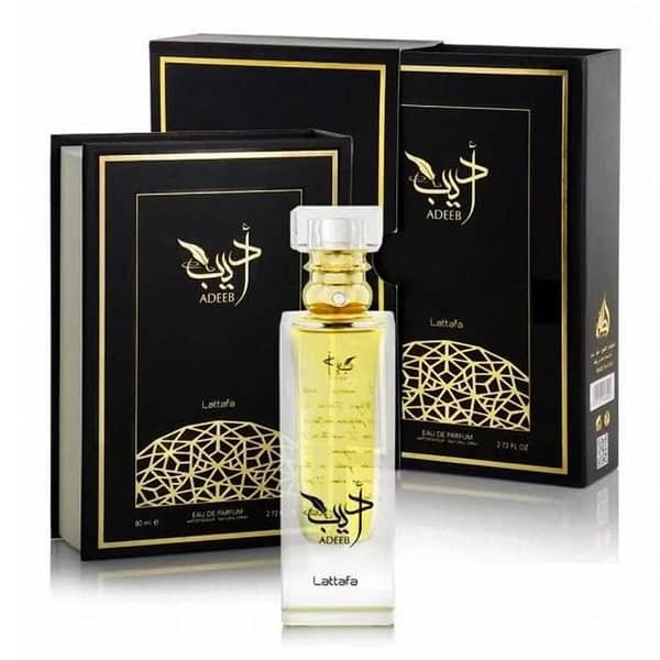 Lattafa Adeeb EDP Perfume - 100ml Bottle