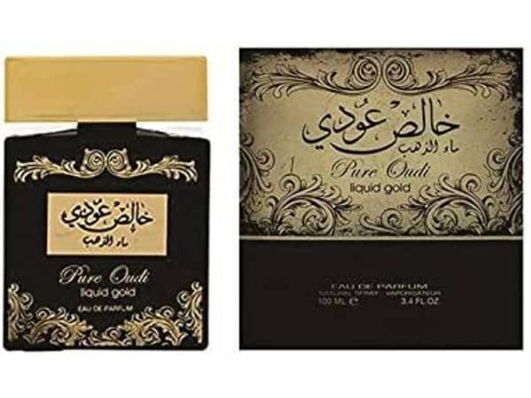 Lattafa Pure Oudi Liquid Gold Eau de Parfum for Men and Women - 100ml