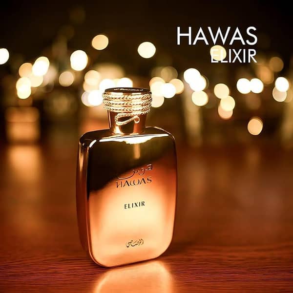 Rasasi Hawas Elixir Eau de Parfum for Men, 100ml