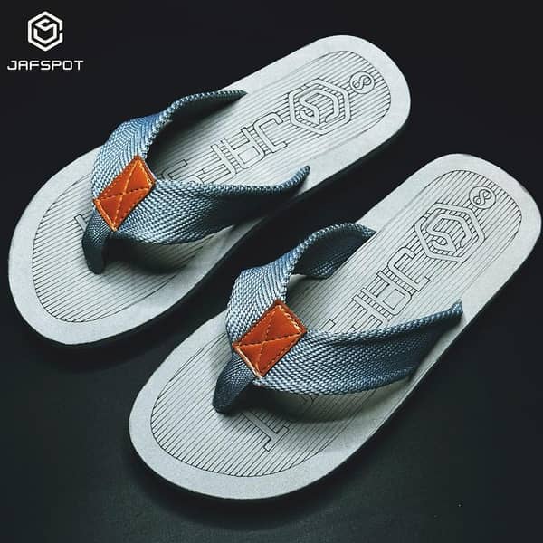 Jaf Spot Men's Modern Flip-Flop Slippers
