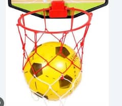 Wall Hanging Basketball Hoop Set For Kids - Fun Indoor