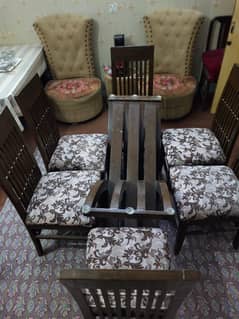 Dinning table and chairs