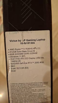 HP VICTUS 15