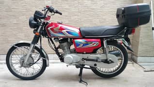 Honda cg125 red colour 2022 model