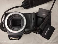 Canon 1200D  2 batteries  Charger  Only body With bag