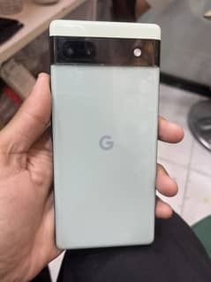 Google pixel 6a 10 by 9.5 good condition 6 128