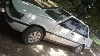 sell Corolla 86 all good smart card hai bas