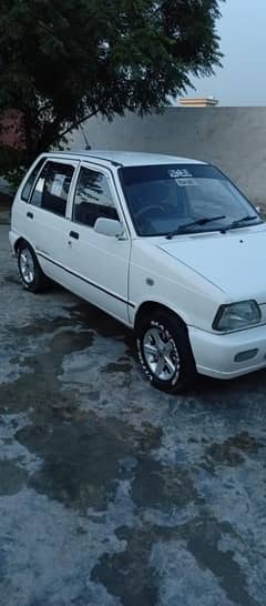 white Suzuki mehran 2003