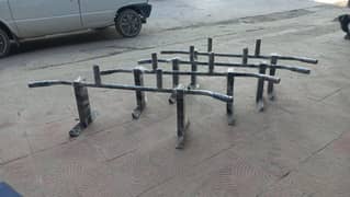 Multi pull up bar dips parallel twister pullup dumbbell rack stand gym