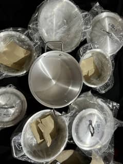 kitchen king Cookware / 10 pieces set / Casseroles and lids