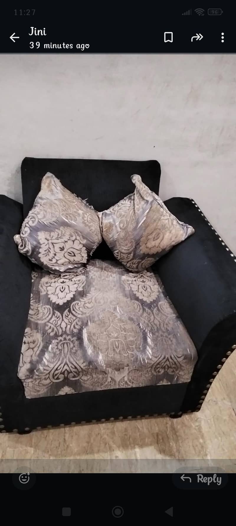 sofa set in good condition 2