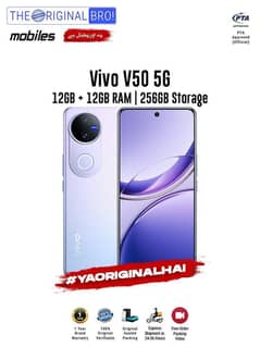Vivo v50 12 Ram 256 Storage no use urgent sale