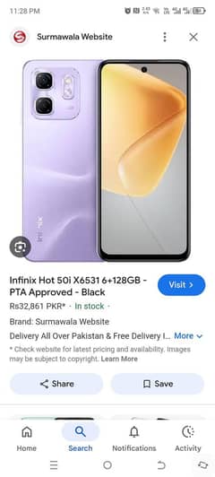 infinix Hote 50i urgent sale