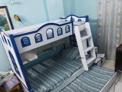 BUNK BED WITH 3 MATTRESSES