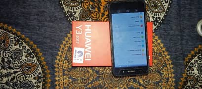 Huawei Y3 for sale with box charger