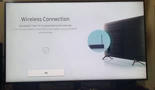 Samsung orignal 4k  smart led 55 inch  model ru7400