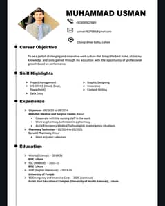 Experienced person in clinic