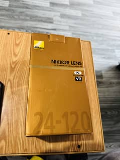 Nikon 24-120 F4 Lens Neat & Clean With Box