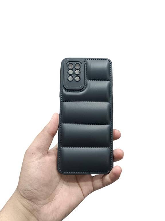 Infinix Note 8i Soft Puffer Down Jacket Phone Case with Camera Protection